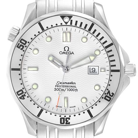 omega white seamaster